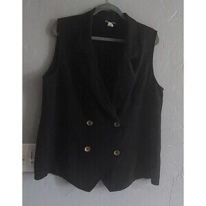 Vintage Cimmaron Vests Tops Plus  16-18,Women's, Made In USA,20 Inch Of Armp To